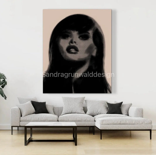 FRAGMENTED FACE SANDRAGRUNWALDDESIGN